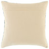 Surya Dayna Ivory Pillow Shell With Down Insert 22"H X 22"W
