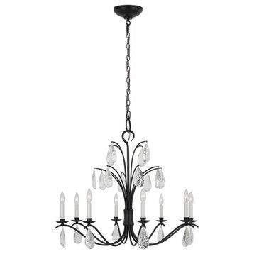 Generation Lighting CC1608AI Shannon Large Chandelier in Aged Iron