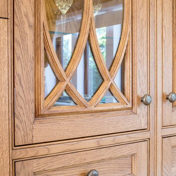 Classic, Sustainable-Wood Victorian Style Kitchen