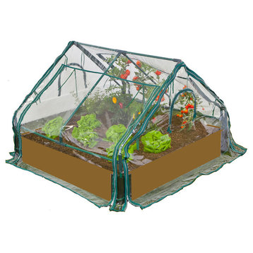 Extendable Cold Frame Greenhouse