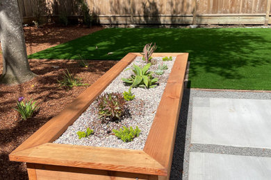 This is an example of a modern landscaping.