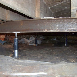 Crawl space foundation, floor system, Steel girder - Products