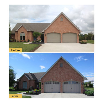 Before and After Garage Door Makeovers