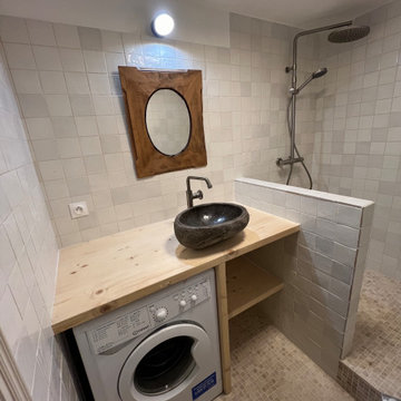 Rénovation complète d'une salle de bain et WC sur Marseille