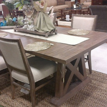 Hooker "GEO-TRESTLE" Dining Table
