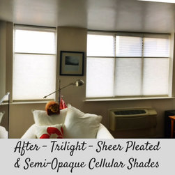 Enlightened Style Trilight Shades - Cellular Shades