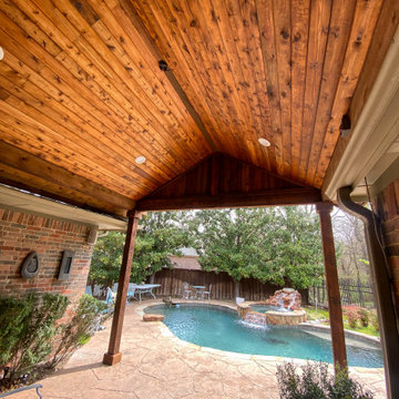 Luxury Pool-Side Retreat with Native Plantings | Allen, TX