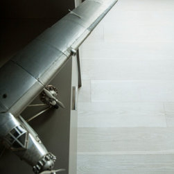 Wide Plank Custom White Finish Northern White Oak Hardwood Flooring - Products