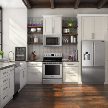 Smudge proof stainless steel appliances