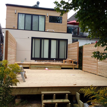 Deck (two level - cedar) *Pinewood Ave. Toronto