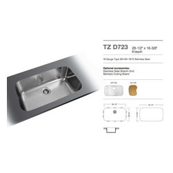 Seamless Undermount Sink - Kitchen Sinks