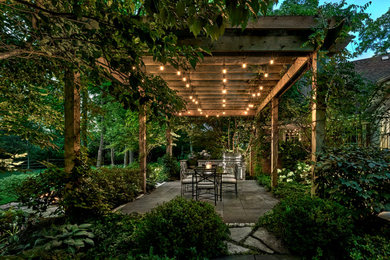 Inspiration for a patio remodel in Chicago