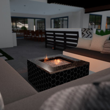 Contemporary Meets Intimate For Entertaining