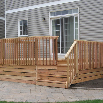 Collection of Cedar andPressure Treated Decks