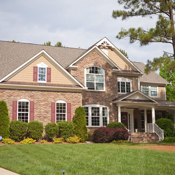 Raleigh NC Stone Photos New Homes