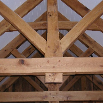 King Post Timber Frame Truss