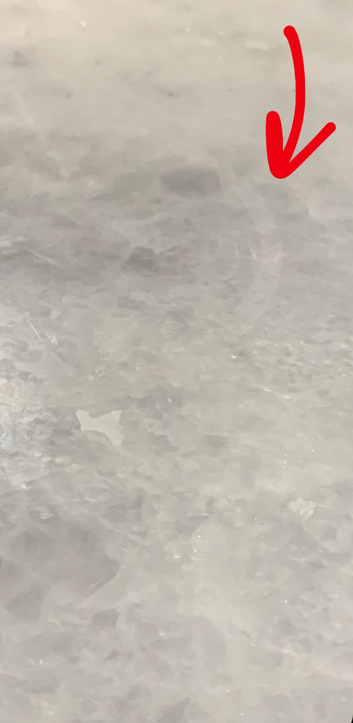 help! quartzite stains
