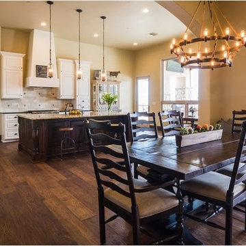 Large farmhouse kitchen