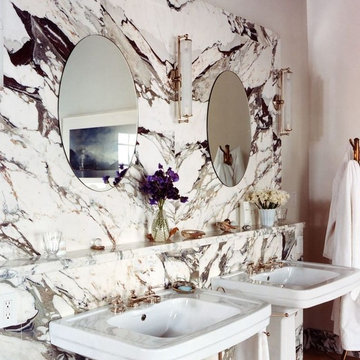 Bagni in marmo, granito e pietra