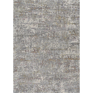 Couristan Easton Landscape Gray-Antique Cream Rug 5'3"x7'6"