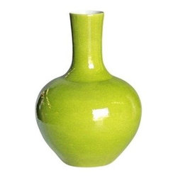 Belle & June - Lime Globular Vase - Vases
