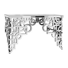 Table 58"x18"x35.5" Clear