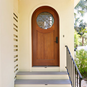 Exterior entry door