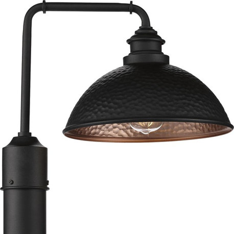 Englewood Collection 1-Light Post Lantern, Black