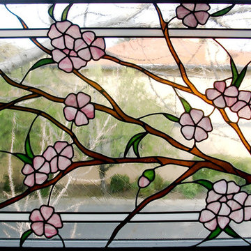 Cherry Blossom Window - Style Guide - Nature Scenes