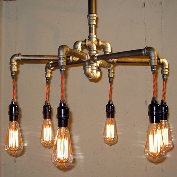 Photos of Rustic Industrial Lamps & Furniture