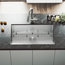VIGO All-In-One Mercer Stainless Steel Undermount Kitchen Sink Set, 32"