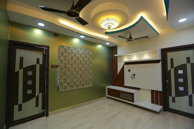 Inspiration for a modern home design remodel in Chennai