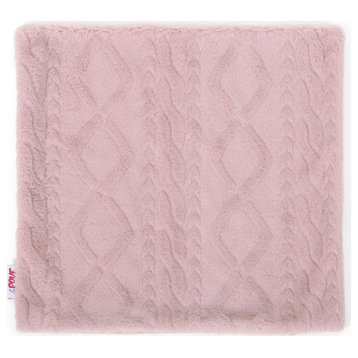 Bordeaux Pillow Cover, Pink, Single