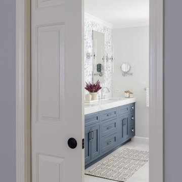 Blue Oasis Luxury Primary Bathroom