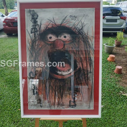 Poster Framing with Border in a Box type Frame - SGFrames - Products