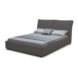 Moreni Grey Bed - Bedroom Furniture