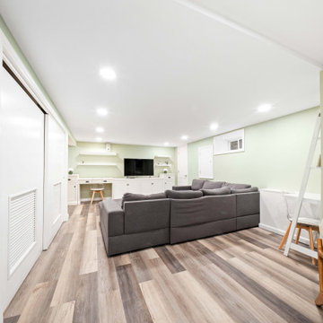 Maplewood New Jersey Basement Remodeling