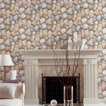 Brick Wallpaper Accent Wall