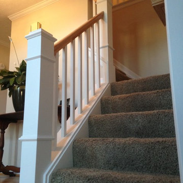 Stair Railing Makeover