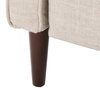 Marston Mid-Century Modern Button Tufted Fabric Recliner, Set of 2, Fabric/Wheat