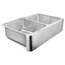 Anning Farmhouse Apron-Front Stainless 32" Kitchen Sink, Polished Stainless Stee