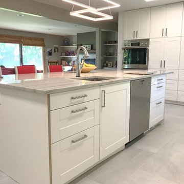 Customized IKEA kitchen with a non-customizable product.