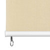 vidaXL Roller Blind Window Shade with Pull Cord Roll up Blackout Blind Cream
