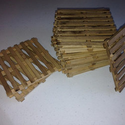 Pallet Coasters - Coasters