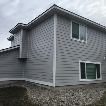 Liberty Lake Hail Damage House
