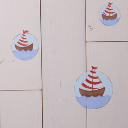 BellaFlor -Hand Painted Wood Flooring - Kids Decor