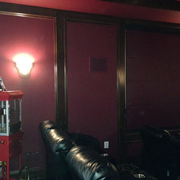 Basement Bar & Home Theater Renovation
