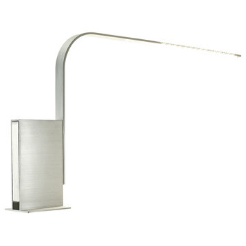 Pablo Designs Lim Lamp, Brushed Aluminum, Table
