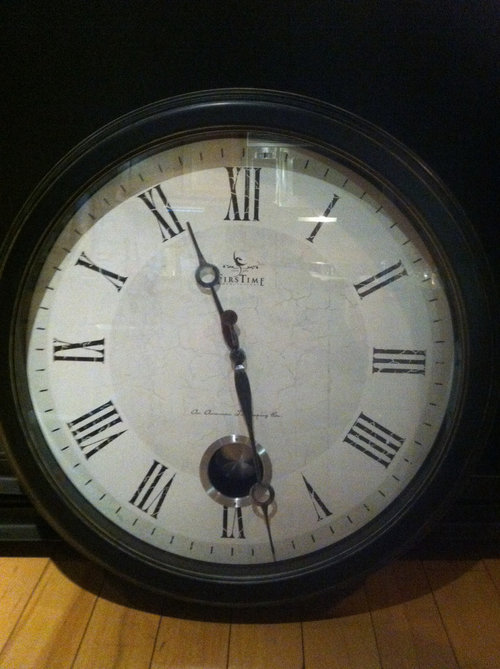 Need help deciding where to hang clock