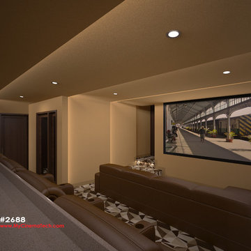 2688 - Custom Home Theater